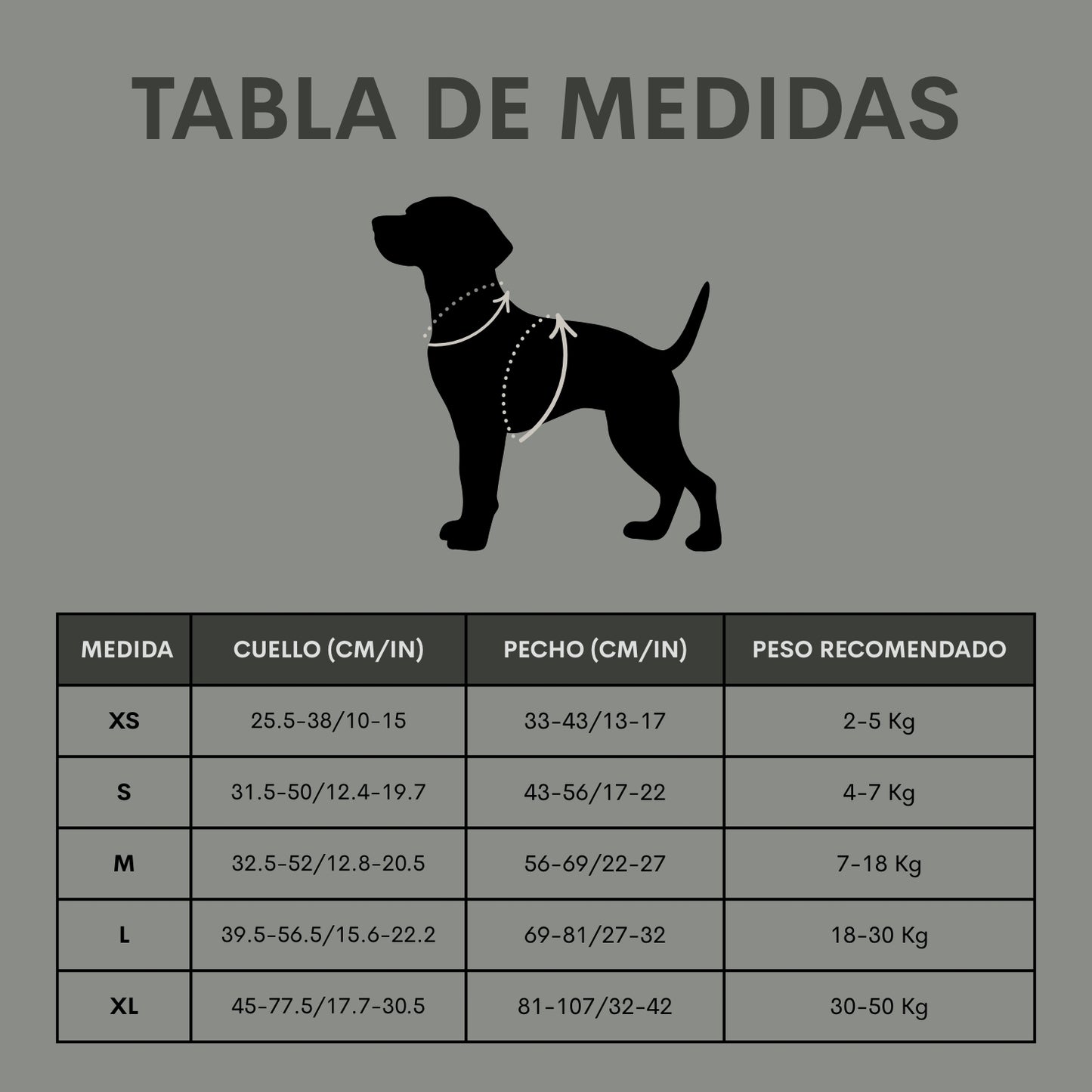 Pechera para Perro